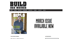 Desktop Screenshot of builddesmoines.com